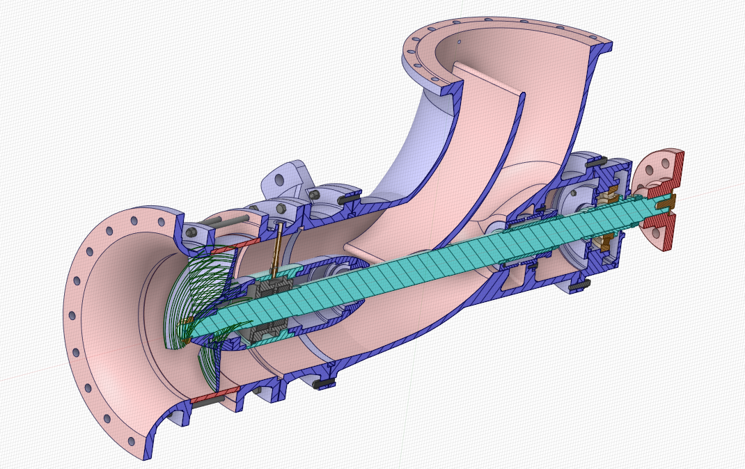 泵三维模型22:轴流泵